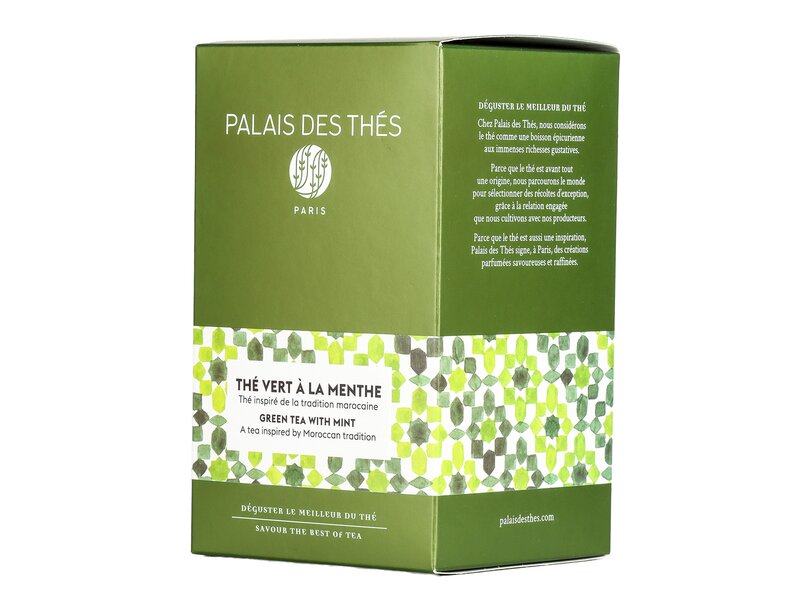 Palais des Thés Bio mentás zöld tea 20 filter 40g