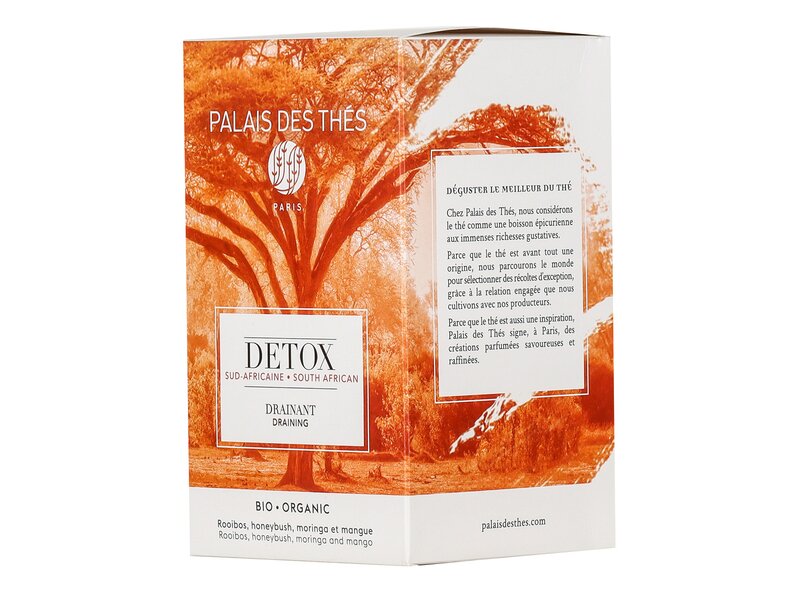 Palais des Thés Dél-afrikai Detox Bio teakeverék 20 filter 40g