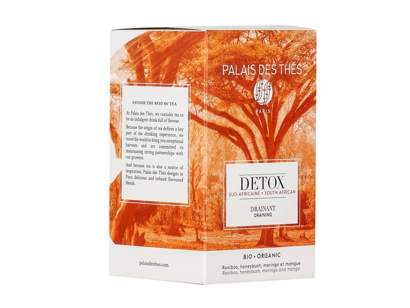 Palais des Thés Dél-afrikai Detox Bio teakeverék 20 filter 40g