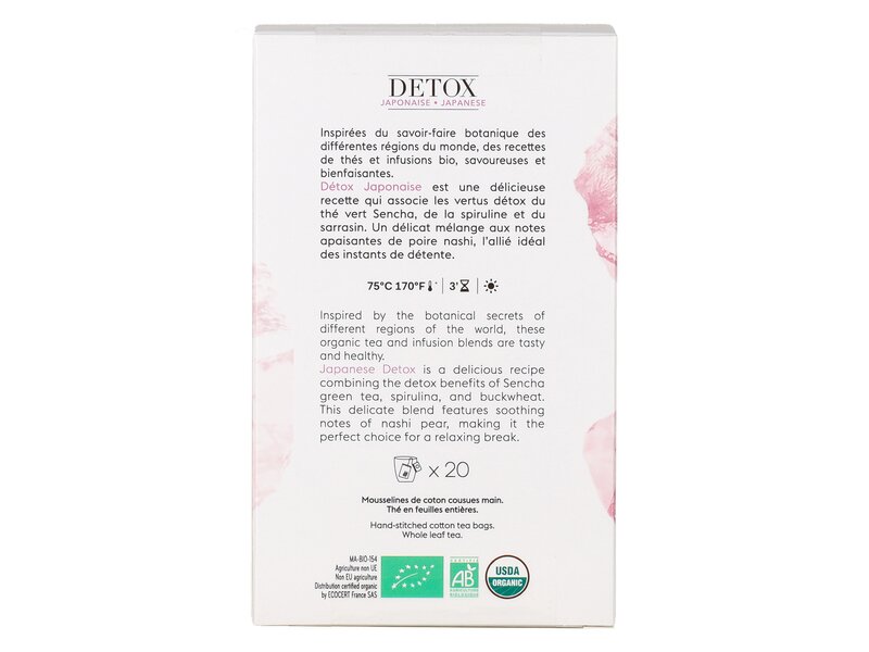 Palais des Thés Bio Detox Japonaise Relaxation 40g