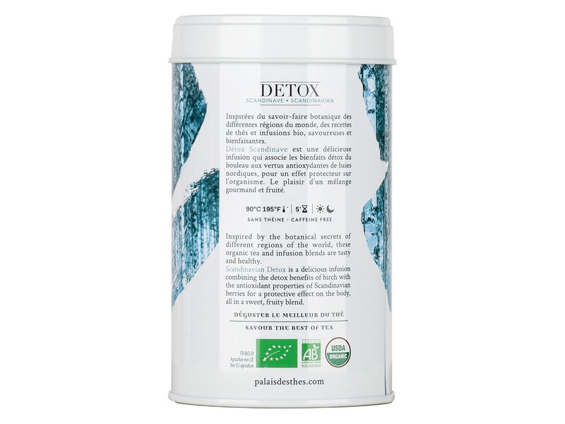 Palais des Thés Scandinavian Detox bio fémdoboz 100g