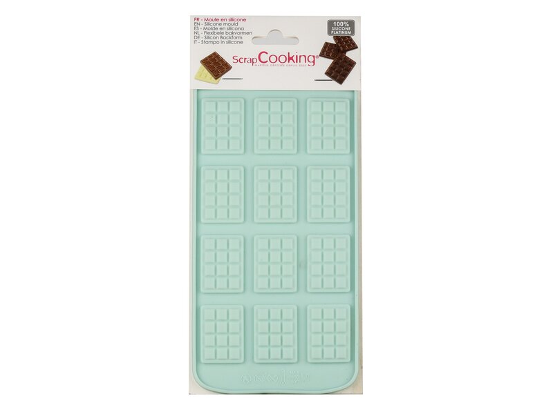 Scrap C. mini Choco tablettes silicone mould 1db
