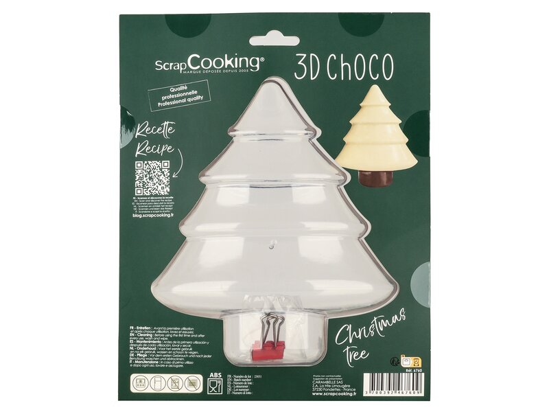  Scarp Cooking Karácsonyfa alakú csokikiöntő 