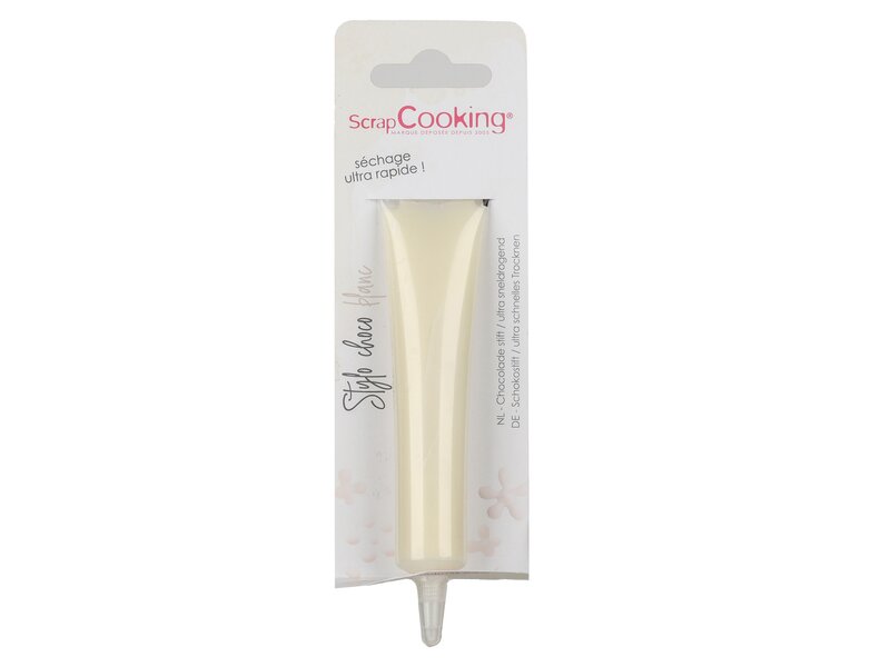 Scrap C. Choco stylo Blanc 25g