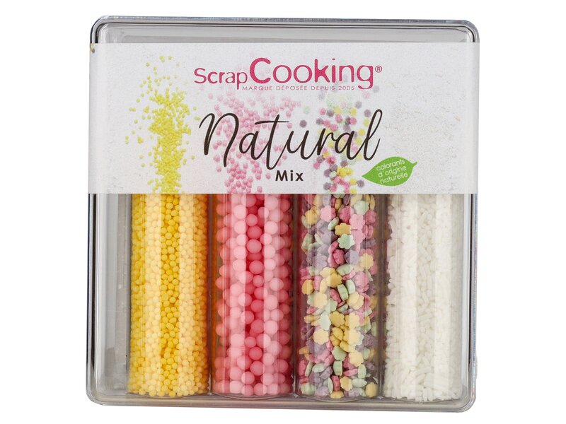 Scrap C. Natural Mix sugar sprinkles 74g