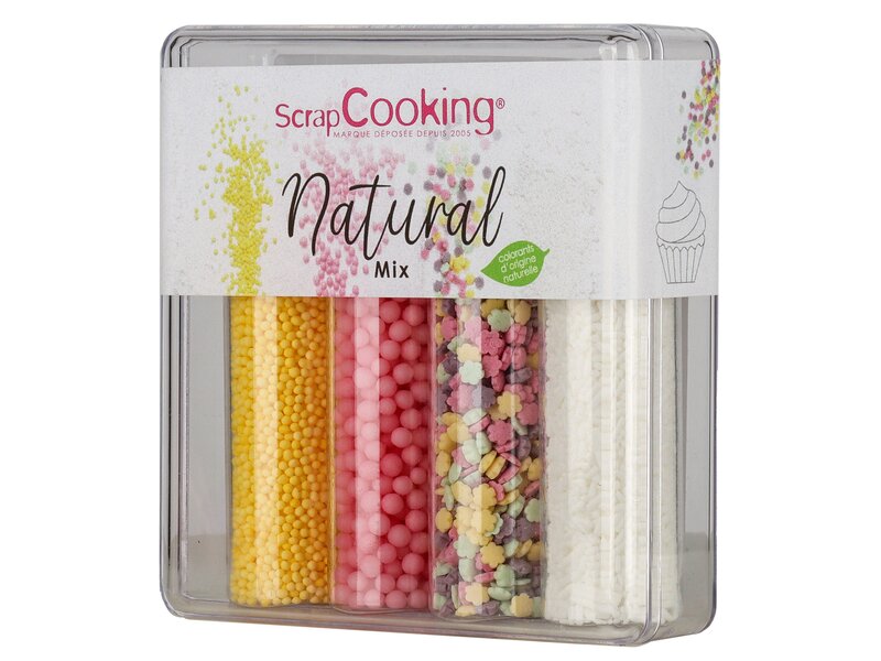 Scrap C. Natural Mix sugar sprinkles 74g