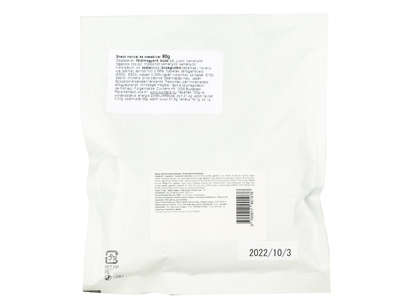 Snack norival és wasabival 90g