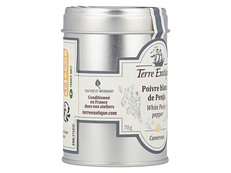Terre Ex. Poivre Blanc Penja bors fehér egész70g
