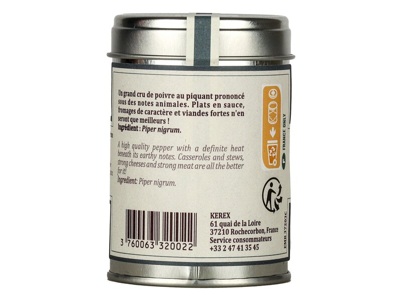 Terre Exotique egész Penja bors  Piper nigrum  80g
