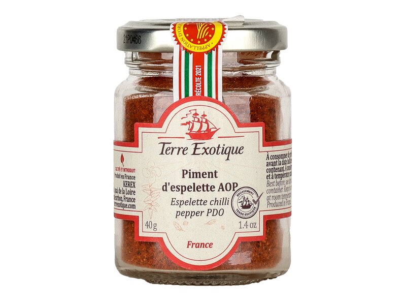 Terre Exotique Espelette chilli paprika 40g