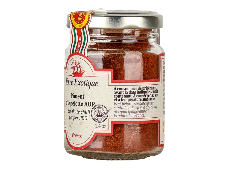 Terre Exotique Espelette chilli paprika 40g