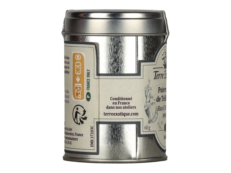 Terre Exotique Tellicherry bors, egész Piper nigrum 80g