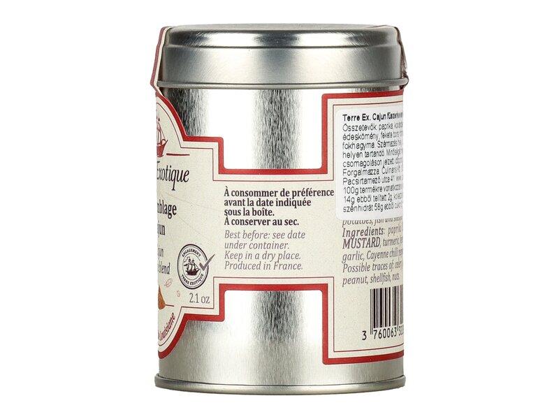 Terre Exotique Melange Cajun fűszerkeverék60g