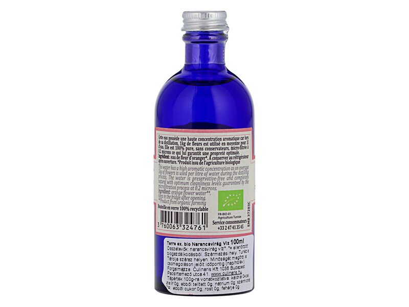Terre Ex. Eau Orange narancsvirágvíz Bio 100ml
