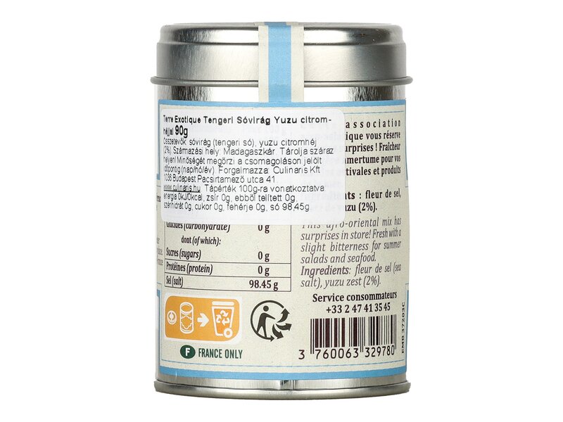 Terre Exotique tengeri sóvirág yuzuval  90g