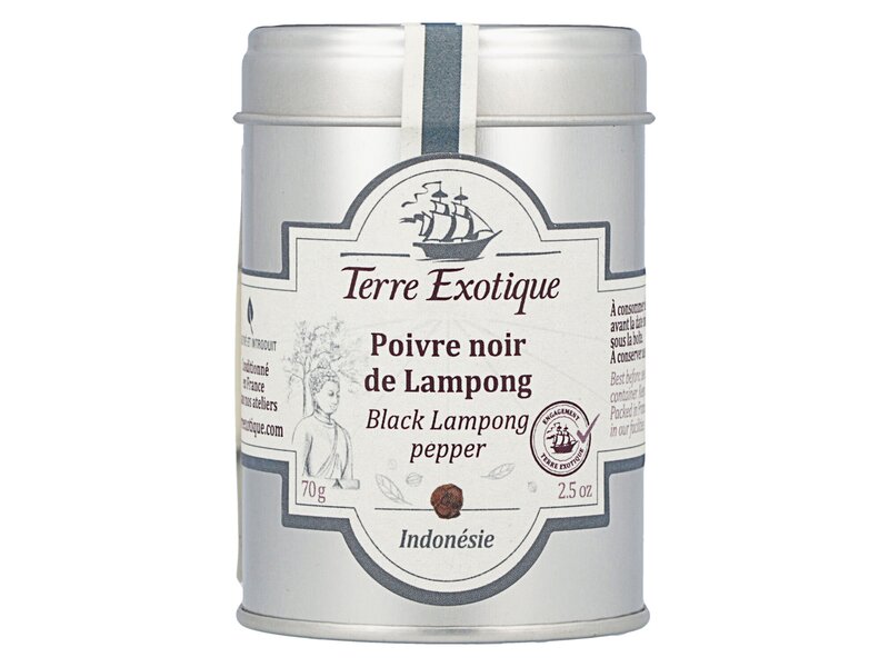 Terre Ex. Poivre Noir de Lampong bors fekete egész 70g