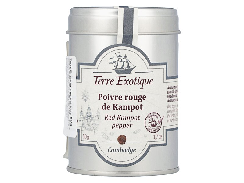 Terre Ex. Poivre Rouge Kampot bors vörös egész 50g
