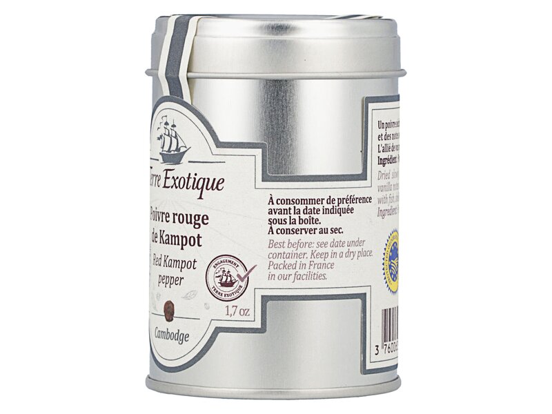 Terre Ex. Poivre Rouge Kampot bors vörös egész 50g