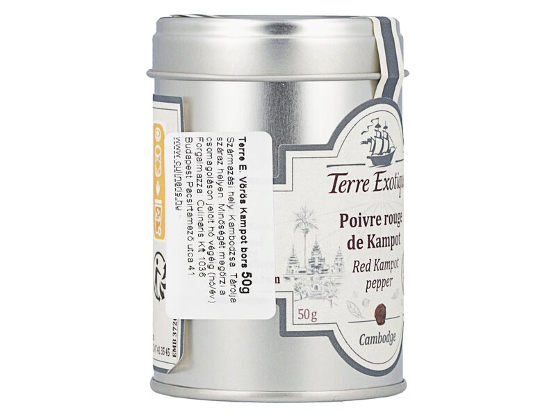Terre Ex. Poivre Rouge Kampot bors vörös egész 50g
