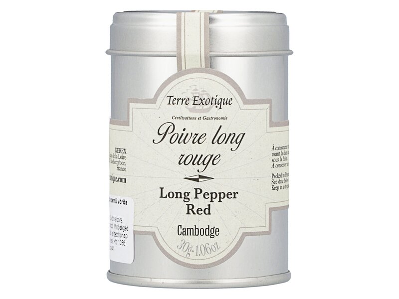 Terre Ex. Poivre Long rouge Cambodge hosszú vörös bors egész 30g