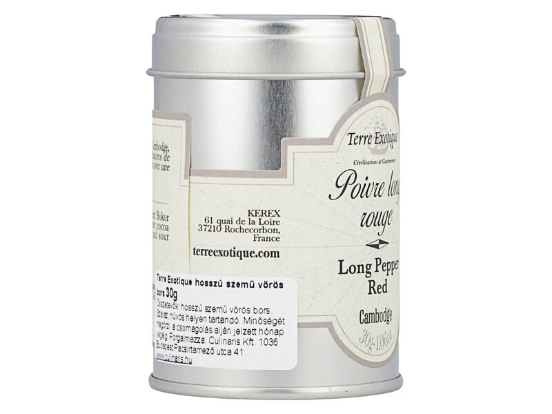 Terre Ex. Poivre Long rouge Cambodge hosszú vörös bors egész 30g