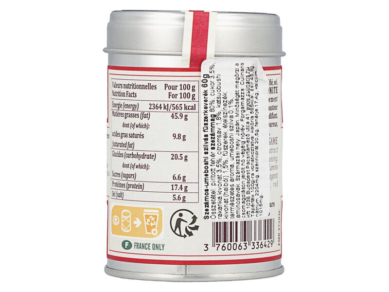 Terre Ex. Sesame seeds with Ume plum 60g