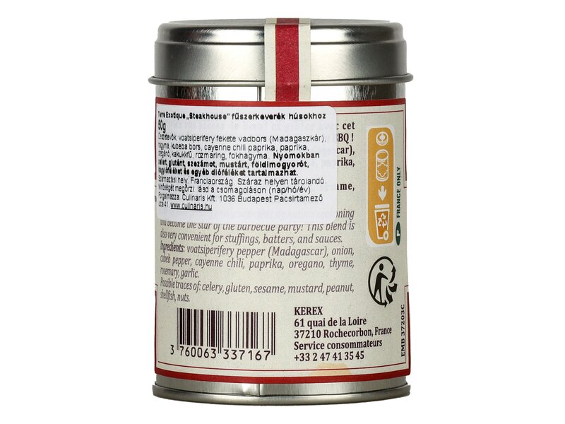 Terre Exotique Steakhouse fűszerkeverék 50g