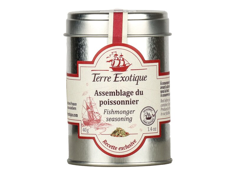 Terre Exotique Fishmonger spice blend Hal fűszerkeverék 40g