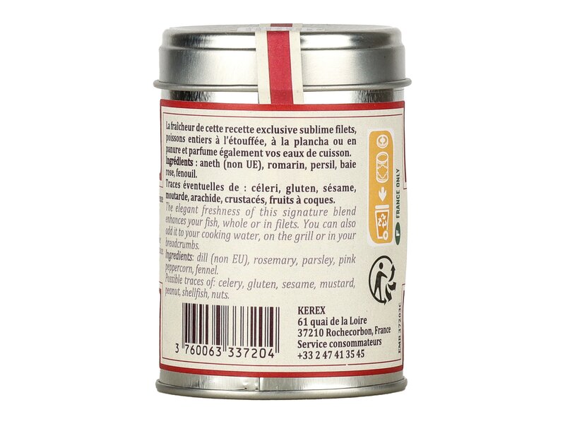 Terre Exotique Fishmonger spice blend Hal fűszerkeverék 40g