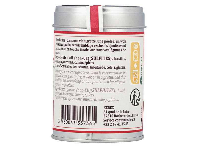 Terre Ex. Vegetable spices mix 60g