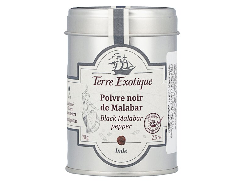 Terre Ex. Poivre Noir de Malabar bors fekete egész 70g