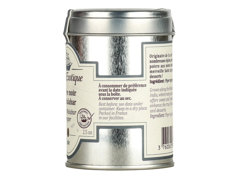 Terre Exotique Fekete Egész Malabar Bors 70g