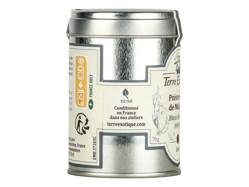 Terre Exotique Fekete Egész Malabar Bors 70g