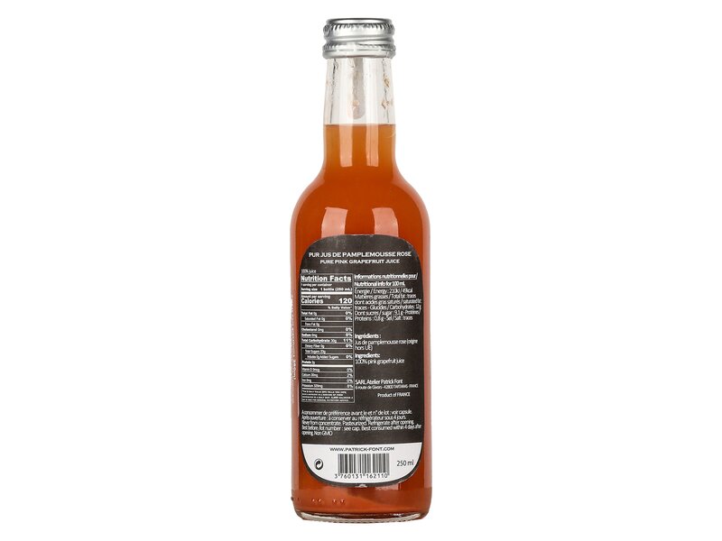 Patrick Font Pure Juice Pink grapefruitlé 250ml