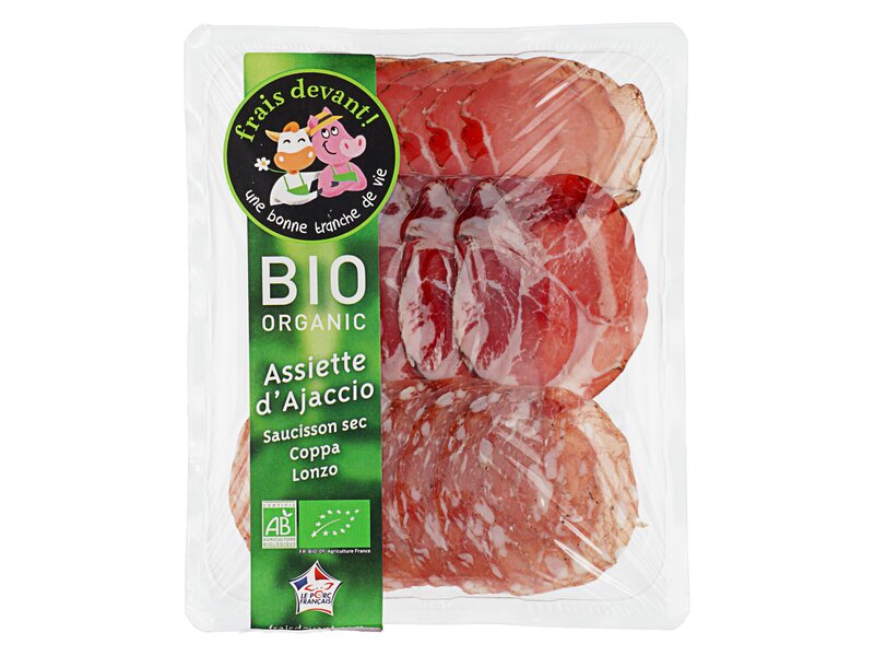 Frais Devant* Bio Assiette d'Ajaccio 90g