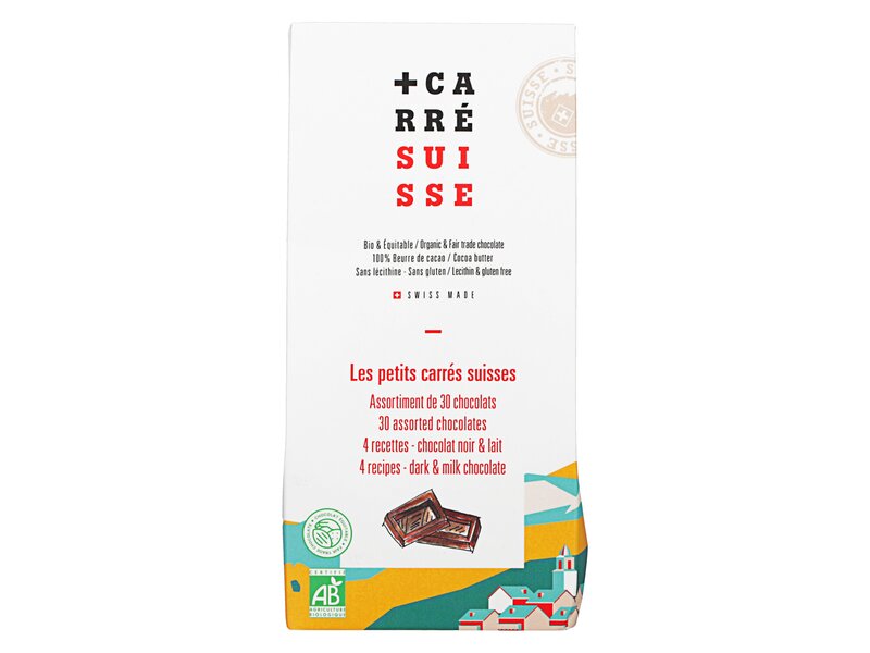 Carré Suisse 30 assorted chocolates BIO 165g