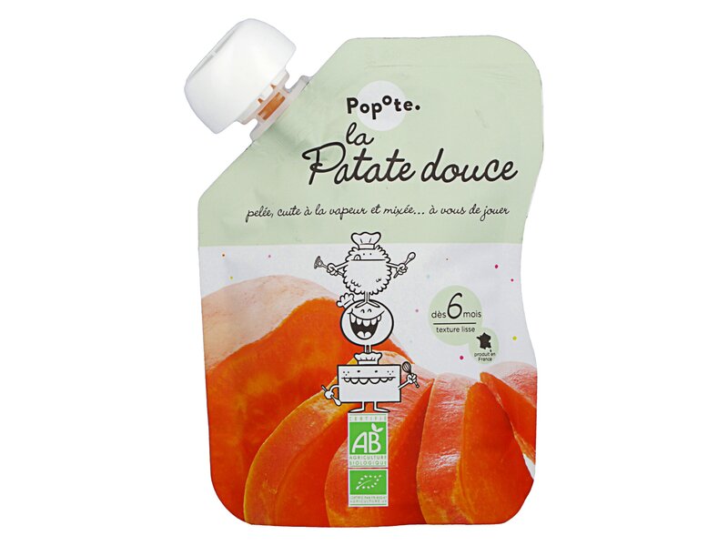 Popote Organic baby food Sweet potato 120g order