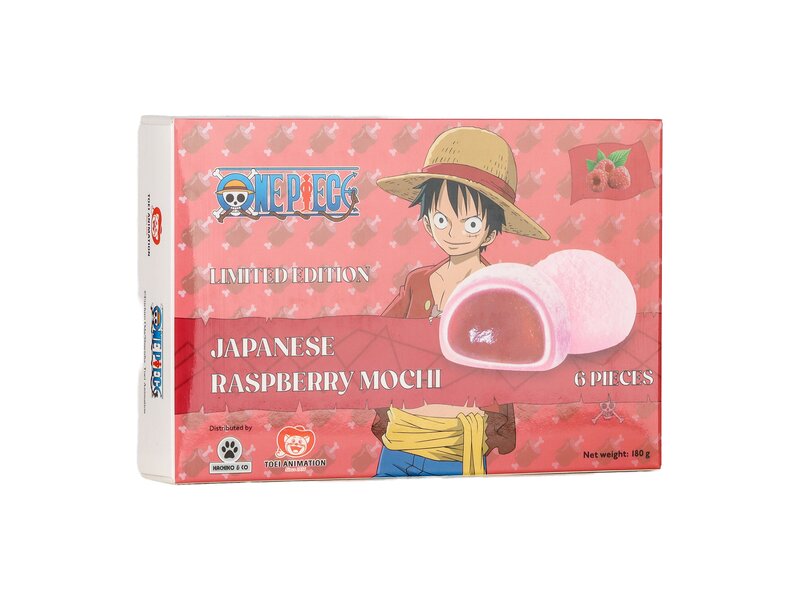 One Piece 6 Mochis Raspberry Luffy Limited Edition 180g