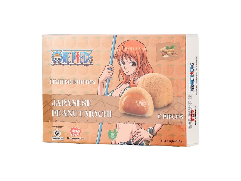 One Piece 6 Mochis Peanut Nami Limited Edition 180g