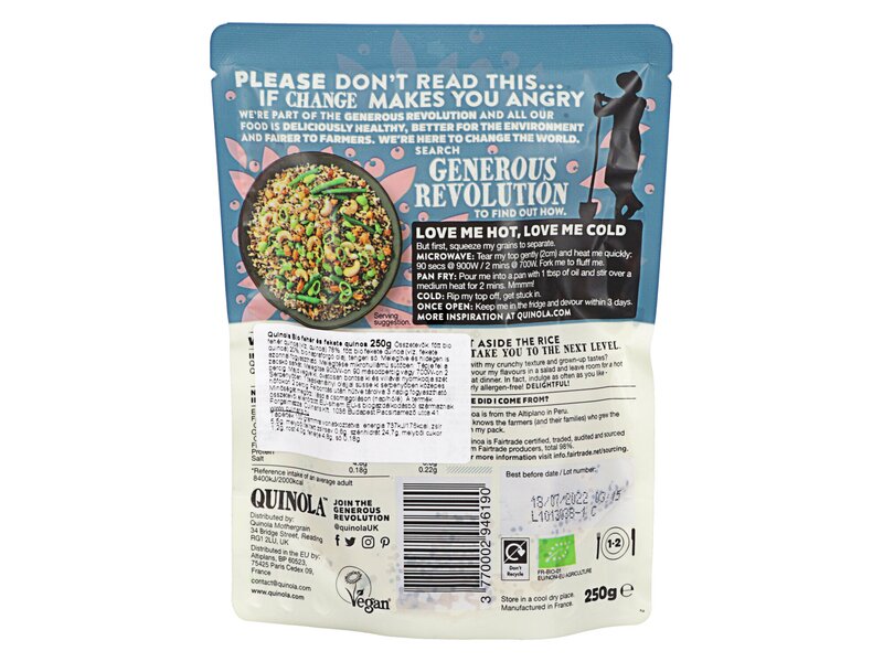 Quinola Organic Express Pearl&Black 250g