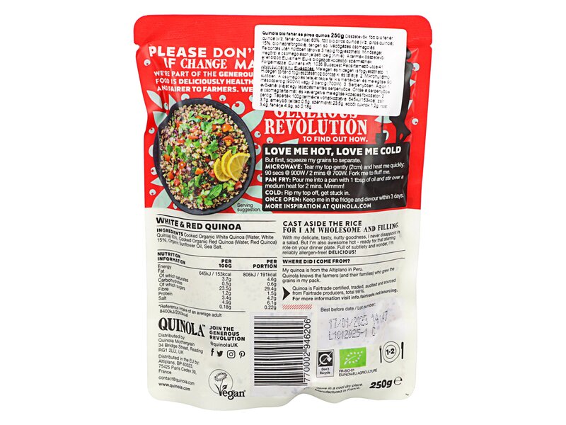 Quinola Organic Express Pearl&Red 250g