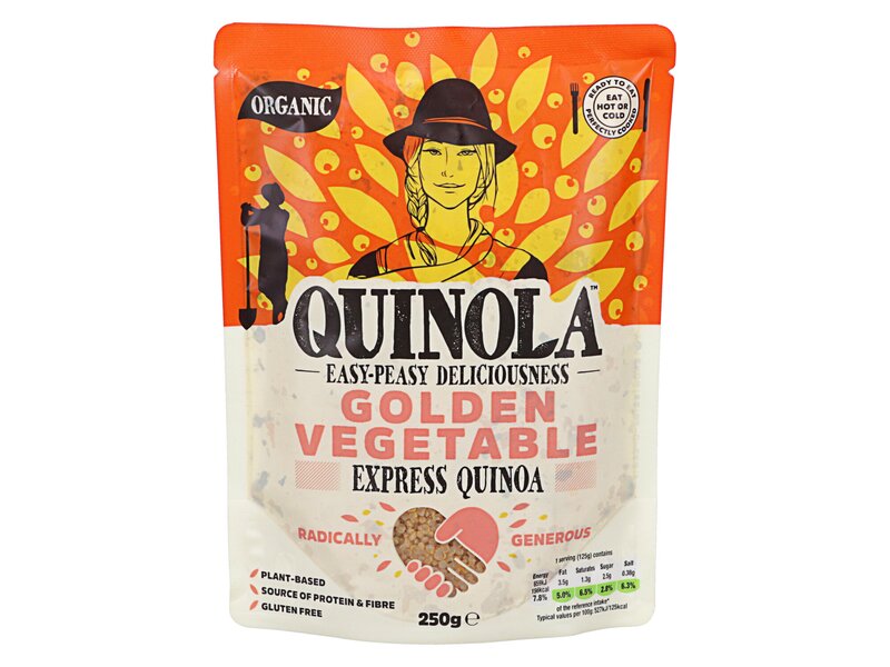 Quinola Organic Express Golden Vegetables 250g