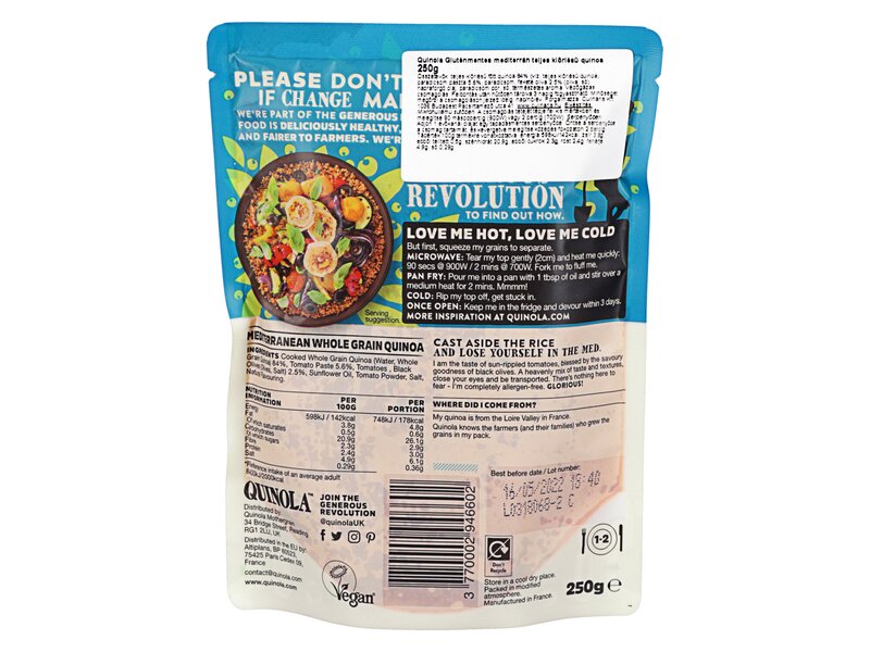 Quinola Express Wholegrain Mediterranean 250g