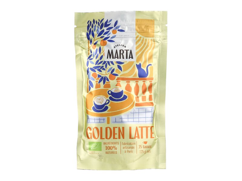 Atelier Marta Organic  Golden Latte 125g