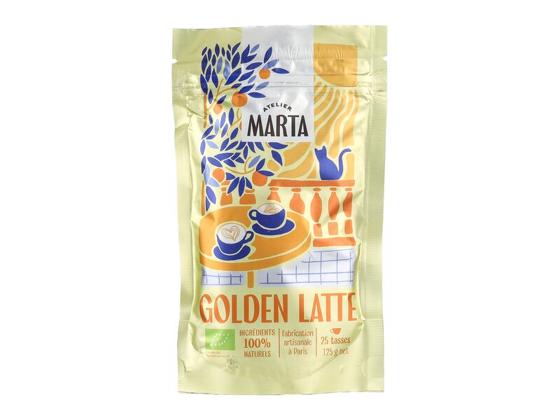 Atelier Marta Organic  Golden Latte 125g