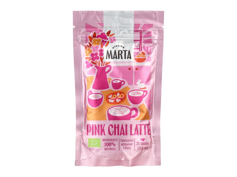 Atelier Marta Organic Pink Chai Latte 125g