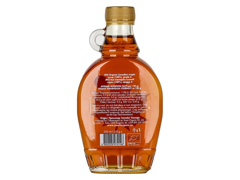 Smart Organic Maple Syrup 250ml
