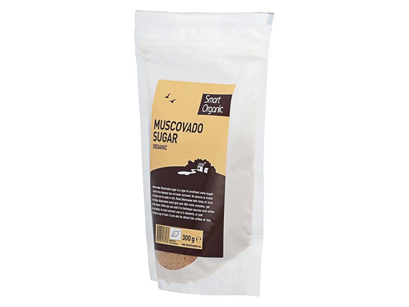 Smart Organic Muscovado Sugar 300g