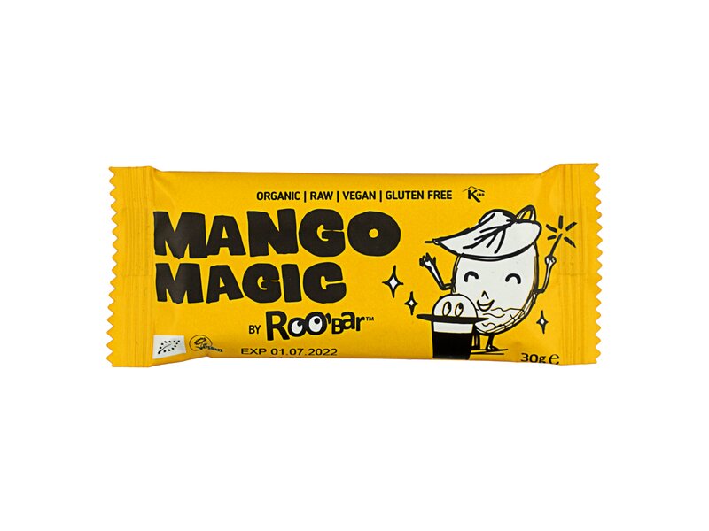 Roobar Organic Bar Raw Mango Magic 30g