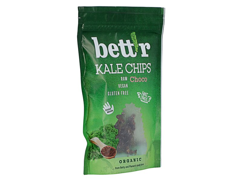 Bett'r Organic Kale Chips Chocolate & Almond 30g